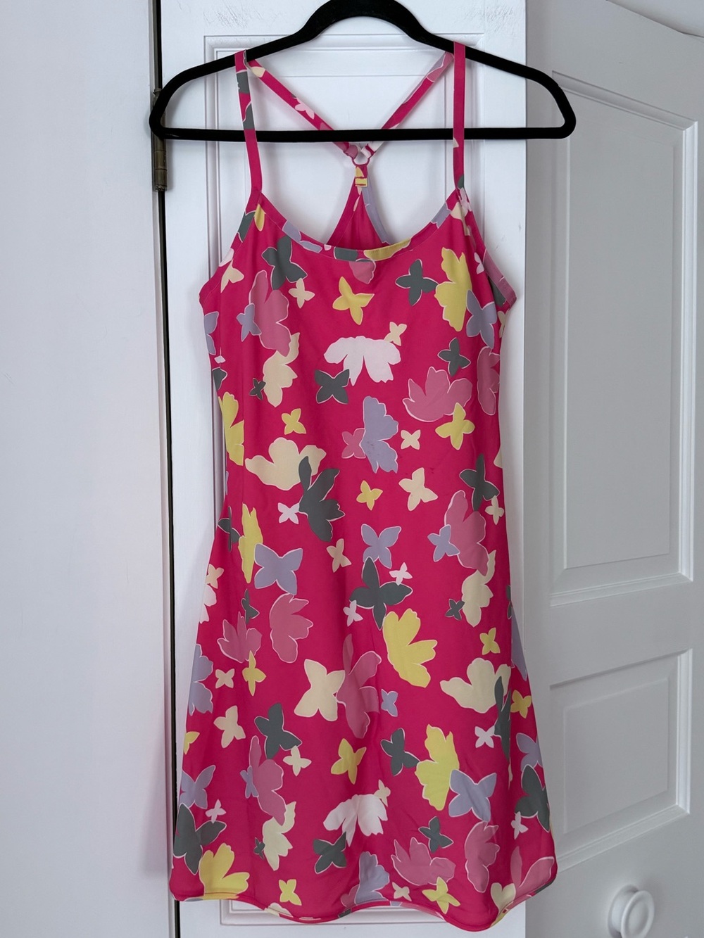 Outdoor Voices Exercise Dress Butterfly Print Athletic Dress Size Small - Picture 3 of 7
